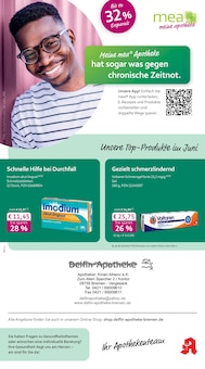 Aktueller mea - meine apotheke Prospekt "Unsere Juni-Angebote" für Bremen Aktueller mea - meine apotheke Prospekt für Bremen mit Seiten