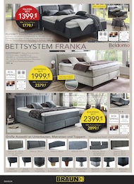 Bett Angebot im aktuellen BRAUN Möbel-Center Prospekt auf Seite 4