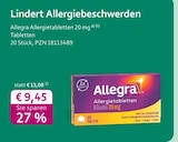 Allergietabletten 20 mg bei mea - meine apotheke im Prospekt "" für 9,45 €