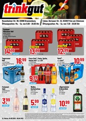 Aktueller Trinkgut Discounter Prospekt in Übersee und Umgebung, "Aktuelle Angebote" mit 4 Seiten, 04.08.2025 - 09.08.2025