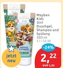 Kids 3in1 Duschgel, Shampoo und Spülung Angebote von Mayben bei budni Berlin für 2,22 €