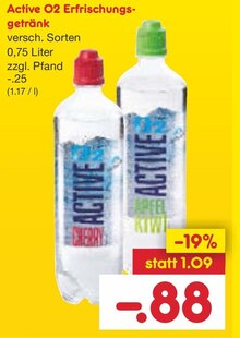 Erfrischungsgetränk bei Netto Marken-Discount in Baden-Baden Erfrischungsgetränk im Angebot bei Netto Marken-Discount Baden-Baden für 0,88 €