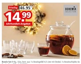 Bowle-Set im Segmüller Prospekt Bowle-Set von BOHEMIA im aktuellen Segmüller Prospekt für 14,99 €
