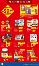 Lidl Nutella im Prospekt 