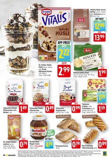 Nutella im aktuellen E center Prospekt (Kaiserslautern) Nutella im E center Prospekt "Aktuelle Angebote" mit 48 Seiten (Kaiserslautern)