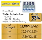 Wodka Angebote von Gorbatschow bei Metro Essen für 19,85 €