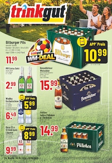 Bier im aktuellen EDEKA Prospekt (Hückelhoven) Bier im EDEKA Prospekt "Aktuelle Angebote" mit 26 Seiten (Hückelhoven)