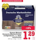 Aktuelles Deutsche Markenbutter mildgesäuert Angebot bei E center in Mannheim ab 1,29 €