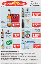 Aktueller Getränke Oase Prospekt mit Wasser, "Aktuelle Angebote", Seite 1