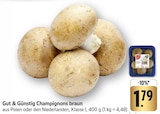Champignons braun Angebote von Gut & Günstig bei EDEKA Wiesbaden für 1,79 €
