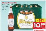 Premium Pils Angebote von Bitburger bei Netto Marken-Discount Augsburg für 10,99 €
