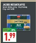 Instantkaffee im Angebot bei Marktkauf in Lünen Instantkaffee Angebote von Jacobs bei Marktkauf Lünen für 1,99 €