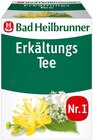 Erkältungs Tee oder Darm-Komplex Teegetränk Angebote von Bad Heilbrunner bei Penny Bad Kreuznach für 0,99 €