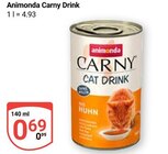 Carny Drink im Angebot bei GLOBUS in Bruchsal Carny Drink Angebote von Animonda bei GLOBUS Bruchsal für 0,69 €
