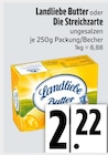 EDEKA Seeshaupt - Landliebe Butter Angebot im Prospekt Landliebe Butter bei EDEKA im Seeshaupt Prospekt für 2,22 €
