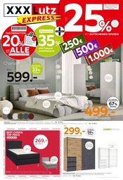 Aktueller Express Prospekt mit Kleiderschrank, "TASCHENAKTION", Seite 1