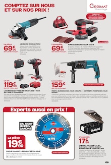 Promotion Meuleuse dans le prospectus Gedimat, valable du 08/07/2026 au 22/08/2026 Promo Meuleuse dans le catalogue Gedimat du moment à la page 17