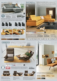 Sitzmöbel im aktuellen Ostermann Prospekt (Mülheim (Ruhr)) Sitzmöbel im Ostermann Prospekt "Einrichten mit den besten Marken - Neue Möbel wirken Wunder" mit 12 Seiten (Mülheim (Ruhr))