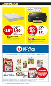 Catalogue Super U de la semaine "La rentrée À PRIX BAS" avec 2 pages, valide du 19/08/2025 au 07/09/2025 pour Anould et alentours Prospectus Super U de la semaine "La rentrée À PRIX BAS" avec 2 pages, valide du 19/08/2025 au 07/09/2025 pour Anould et alentours