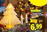 Décoration de Noël - LIVARNO HOME en promo à 6,99 € chez Lidl Décoration de Noël - LIVARNO HOME dans le catalogue Lidl