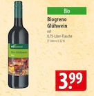 Biogreno Bio Glühwein Angebote bei famila Nordost Flensburg für 3,99 €