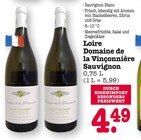E center Baden-Baden - Domaine de la Vinçonnière Sauvignon Angebot im Prospekt Domaine de la Vinçonnière Sauvignon bei E center im Baden-Baden Prospekt für 4,49 €