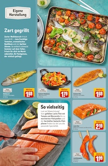 Lachs im REWE Prospekt "Dein Markt" mit 40 Seiten (Hamburg)