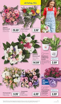 Blumenstrauß im Lidl Prospekt "LIDL LOHNT SICH" mit 58 Seiten (Moers)