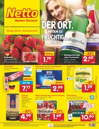 Netto Marken-Discount Prospekt für Witten mit 45 Seiten Netto Marken-Discount Prospekt für Witten: DER ORT, AN DEM ES FRUCHTIG PERLT., 45 Seiten, 30.05.2022 - 04.06.2022