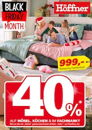 Höffner Prospekt für Hamm: "BLACK FRIDAY MONTH", 1 Seite, 12.11.2025 - 18.12.2025