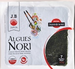 Algues nori - J.B JAPON en promo chez Netto Montélimar à 0,67 €