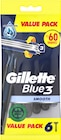 Rasierer im Rossmann Prospekt Blue3 Einwegrasierer von Gillette im aktuellen Rossmann Prospekt für 3,49 €