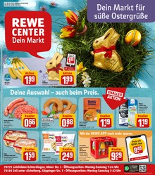 REWE Prospekt "Dein Markt" für Neuhausen, 33 Seiten, 27.03.2023 - 01.04.2023