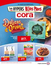 Prospectus Cora à Dunkerque, "Délices d'Orient", 6 pages de promos valables du 02/04/2024 au 09/04/2024