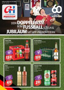 Cola im Getränke Hoffmann Prospekt "Aktuelle Angebote" mit 2 Seiten (Freiberg)