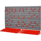 Werkzeuglochwand mit 54-teiliges Zubehör grau B/H/T: ca. 96x54x23 cm für 25,99 € bei POCO im Angebot Werkzeuglochwand mit 54-teiliges Zubehör grau B/H/T: ca. 96x54x23 cm im aktuellen POCO Prospekt