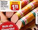 Aktuelle Wurst Angebote bei REWE in Bottrop Aktuelles Pommesche Leberwurst Angebot bei REWE in Bottrop ab 1,79 €