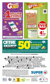 Electroménager Angebote im Prospekt "LA QUINZAINE DES PRIX ULTRA BAS SPÉCIAL RENTRÉE" von Super U auf Seite 28
