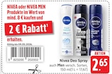 Nivea Deo Spray Fresh Natural Angebote von Nivea bei E center Neustadt für 2,65 €