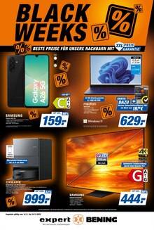 Fernseher im expert Prospekt "Top Angebote" mit 8 Seiten (Minden)