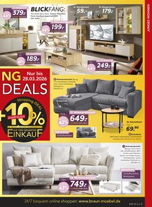 Fernseher im aktuellen BRAUN Möbel-Center Prospekt (Singen (Hohentwiel)) Fernseher im BRAUN Möbel-Center Prospekt "BRAUN SHOPPING WEEK" mit 32 Seiten (Singen (Hohentwiel))