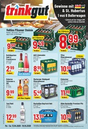 Getränkemärkte Prospekt von Trinkgut in Burgwedel Aktueller Trinkgut Getränkemärkte Prospekt für Burgwedel: Aktuelle Angebote mit 10} Seiten, 13.04.2026 - 18.04.2026