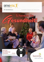 Aktueller ORTHOVITAL GmbH Sanitätshaus Prospekt in Markkleeberg und Umgebung, "Schenken Sie Gesundheit!" mit 6 Seiten, 13.11.2024 - 31.01.2025