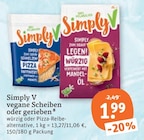 Vegane Scheiben von Simply V im aktuellen tegut Prospekt für 1,99 €