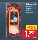 Leberwurst bei Netto Marken-Discount im Nohfelden Prospekt für 1,29 €