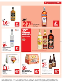 Promotion Boisson Alcoolisée dans le prospectus Auchan Hypermarché, valable du 17/03/2026 au 23/03/2026 Promo Boisson Alcoolisée dans le catalogue Auchan Hypermarché du moment à la page 25