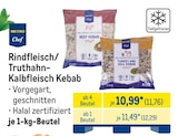 Beef Kebab Angebote von Metro Chef bei METRO Tübingen für 11,76 €
