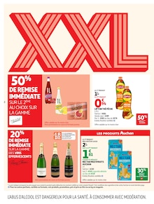 Catalogue Auchan Supermarché de la semaine "XXL" avec 2 pages, valide du 18/08/2026 au 29/08/2026 pour Strasbourg et alentours Prospectus Auchan Supermarché de la semaine "XXL" avec 2 pages, valide du 18/08/2026 au 29/08/2026 pour Strasbourg et alentours