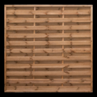 Panneau de clôture bois en promo chez Brico Dépôt Tours à 22,90 €
