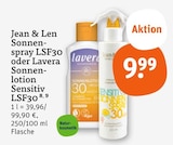 Sonnenspray LSF30 Angebote von Jean & Len bei tegut Leonberg für 9,99 €